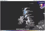 英国天气：寒冷的零下3度极地暴风雪将以每小时11厘米的速度袭来