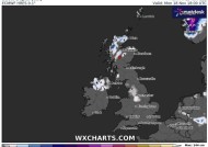 本周英国下雪的确切时间和地点——地图